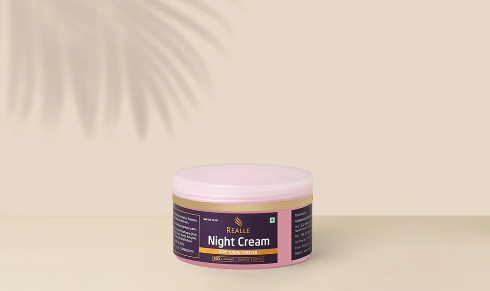 Realle Repairing Night Cream With Grape Seeds (50 Gm)